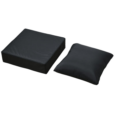 Outdoor Seat And Back Cushion Set Patio Deep Seating Chair Replacement Cushion