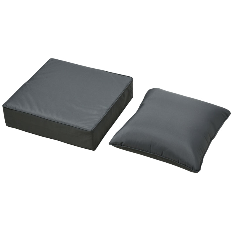 Outdoor Seat And Back Cushion Set Patio Deep Seating Chair Replacement Cushion