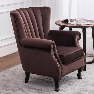 Romana Luxury Velvet Relax Armchair