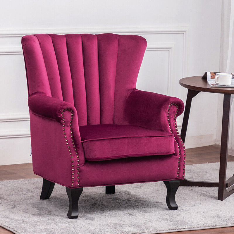 Romana Luxury Velvet Relax Armchair