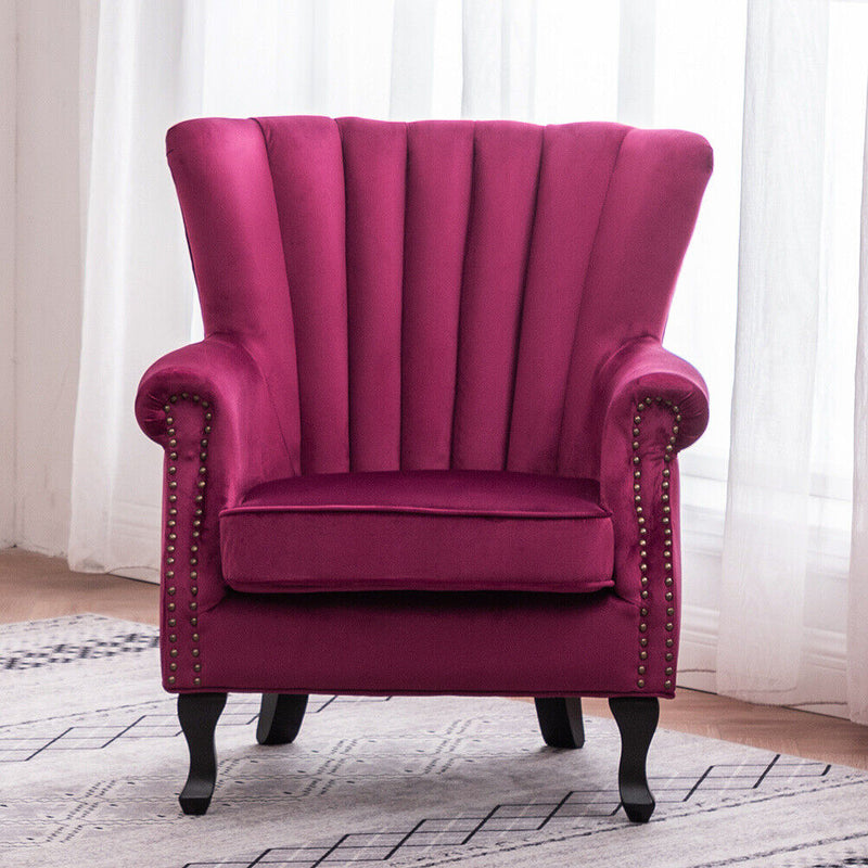 Romana Luxury Velvet Relax Armchair