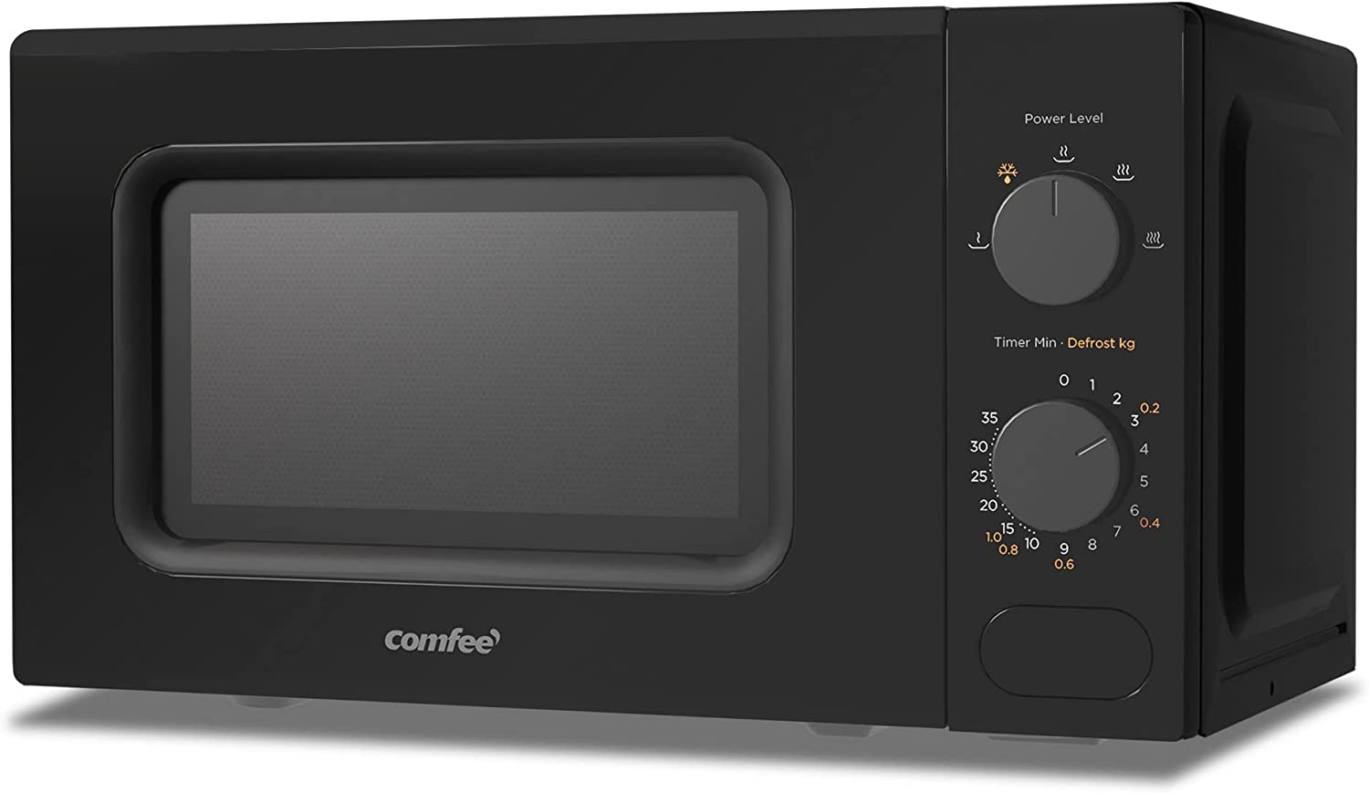 Comfee 20L Microwave Oven 700W Countertop Kitchen Cooker Black