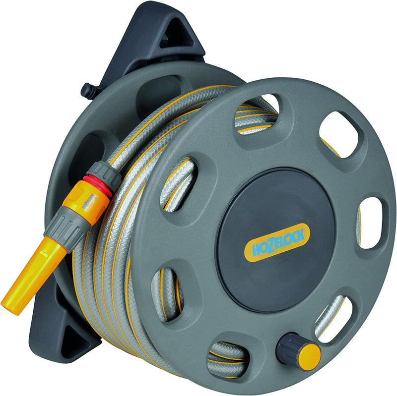 Hozelock 30m Wall Mounted Reel with 15m hose