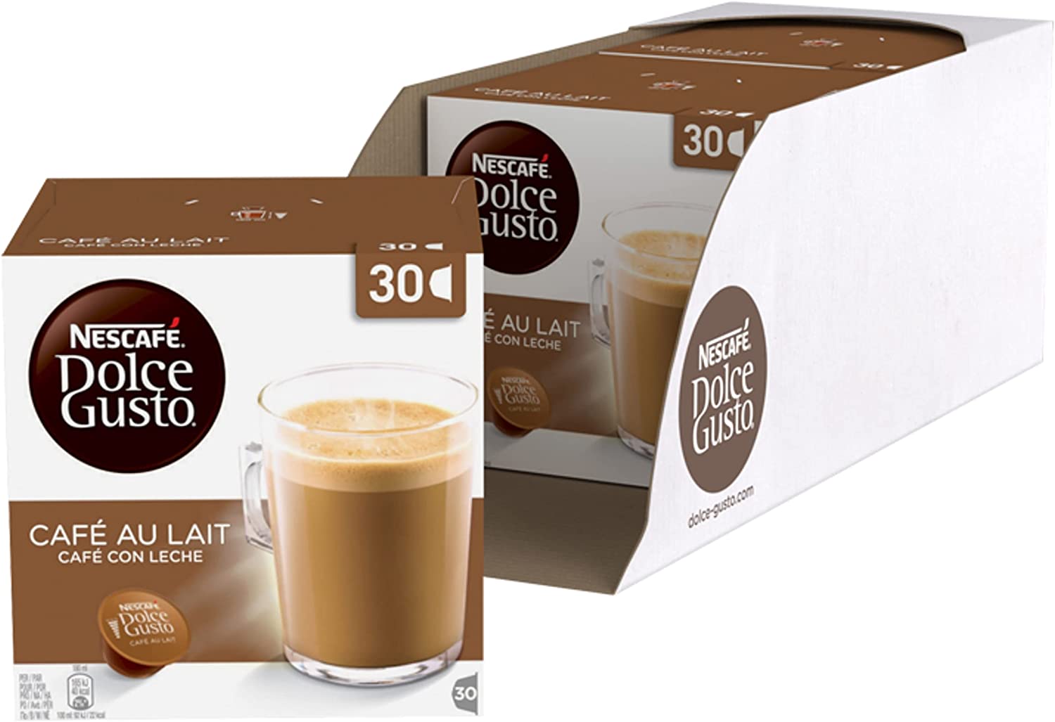 90 capsules originales de café Nescafé Dolce Gusto Espresso CORTADO