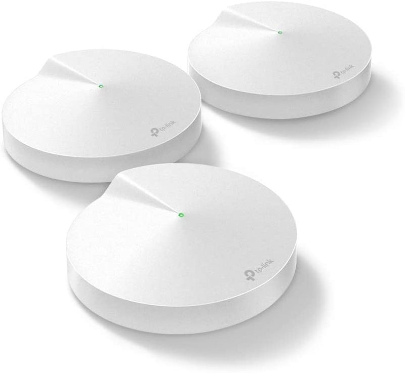 TP-Link Deco M5 Whole Home Mesh Wi-Fi System, Up to 5500 sq ft Coverage, Antivirus Security Protection and Parental Controls, Pack of 3