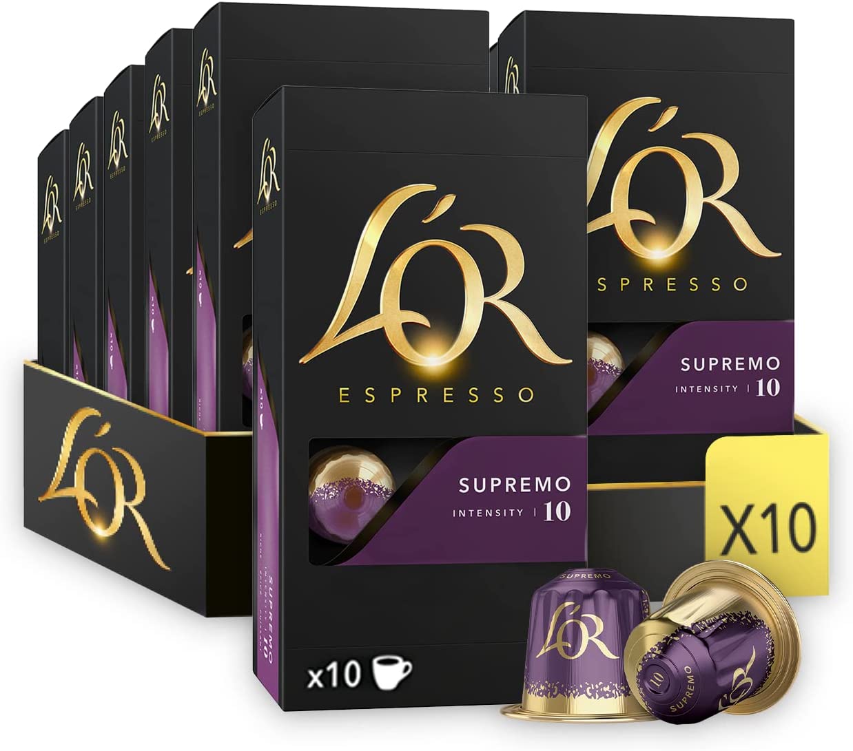 Capsule L'Or Splendente x10 - compatible L'Or Barista et Nespresso®