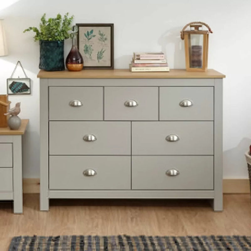 Lancaster Merchants Chest Grey