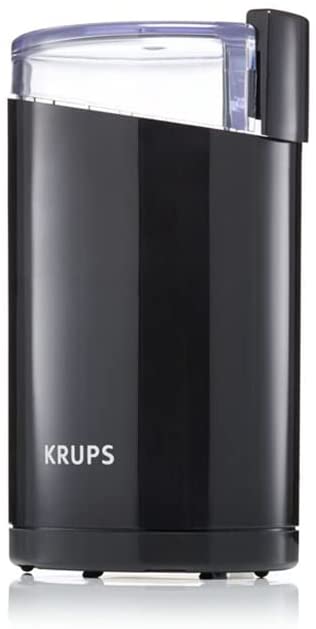 Krups Coffee mill F203438 Electric, Coffee, Nuts and spice grinder, One touch button, Black [Energy Class A]