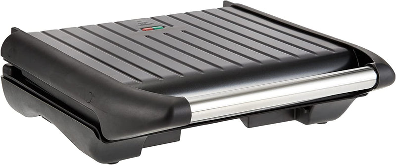 George Foreman Large Grey Steel Grill 25051