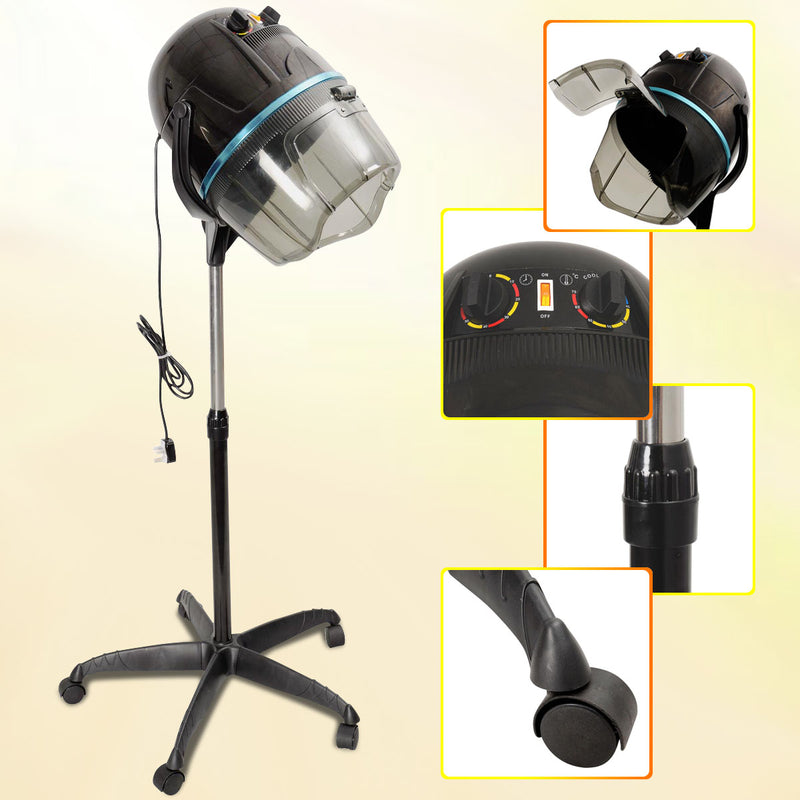 Portable Salon Hood Hairdryer with Stand