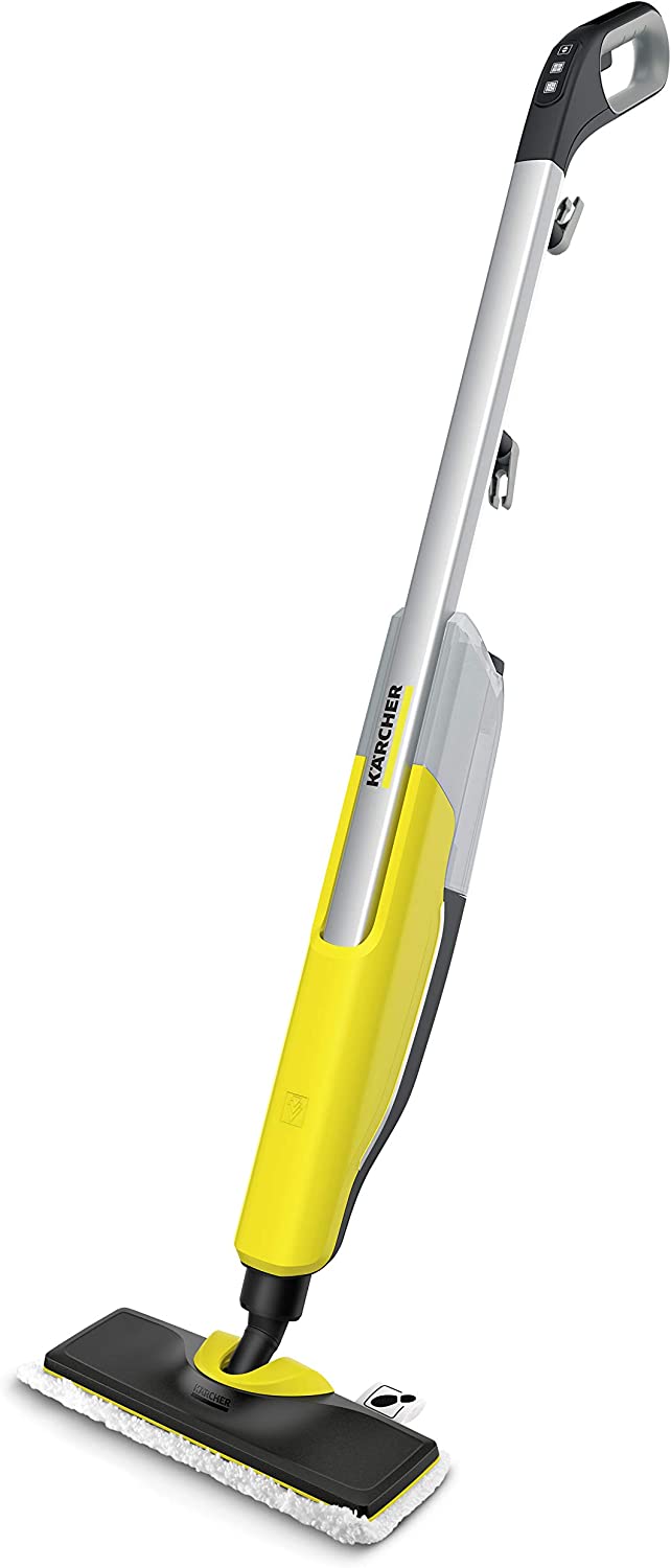 Kärcher SC 2 Upright EasyFix Steam Mop, heat up in 30 sec, 50 m², tank: 0.4 L, 1600 W, floor nozzle, microfibre floor cloth and descaling cartridge