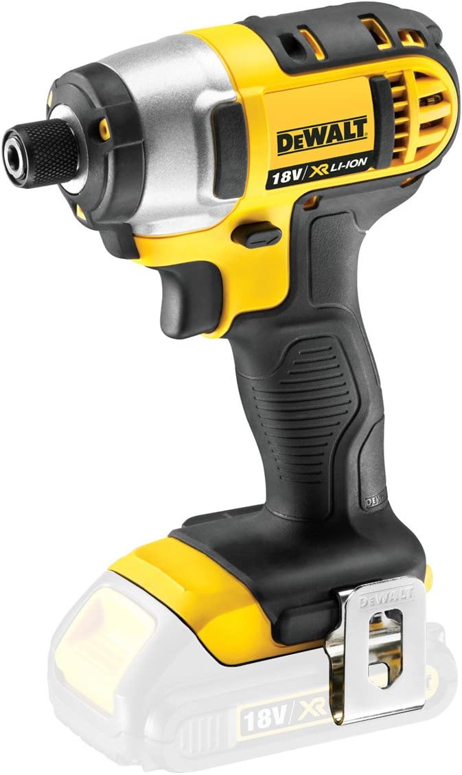 DEWALT DCF885N-GB XR Lithium-Ion Impact Driver, 18V, 14.1cm x 7.8cm x 23.6cm