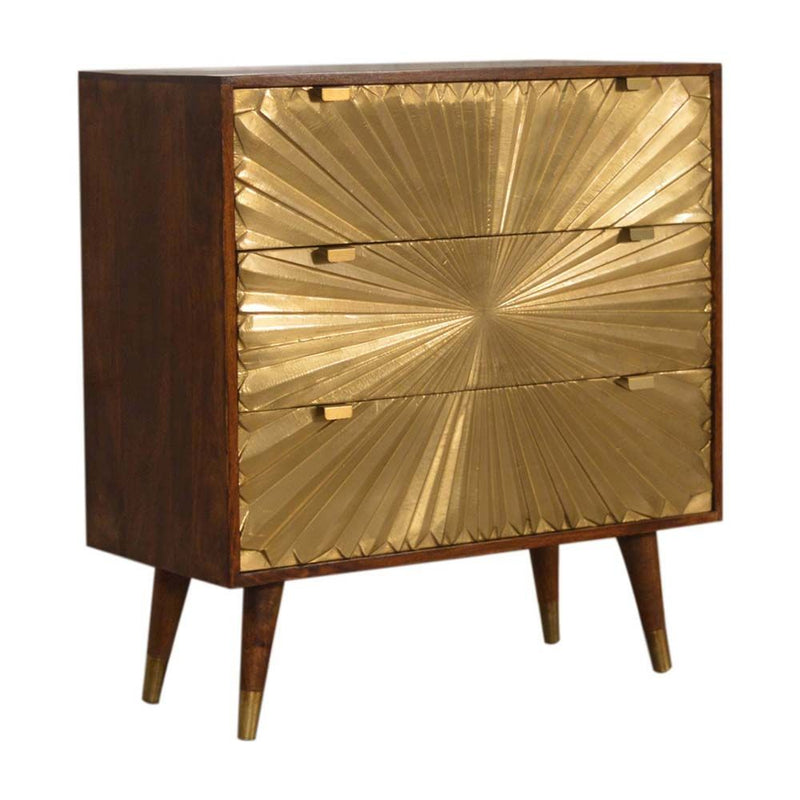 Manila Gold Chest of Drawers