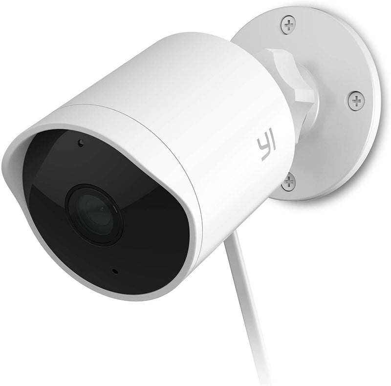 YI Outdoor Camera 1080p, Security Camera IP65 Waterproof, IP Camera Wifi for Outdoor Surveillance with Motion Detection, Night Vision, Alarm