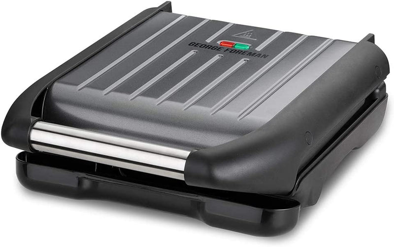 George Foreman Medium Grey Steel Grill 25041