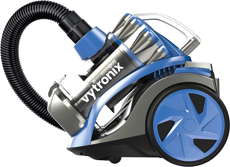 Vytronix CYL01 Cyclonic Vacuum Cleaner | Powerful Bagless Cylinder Vacuum with HEPA Filtration Technology