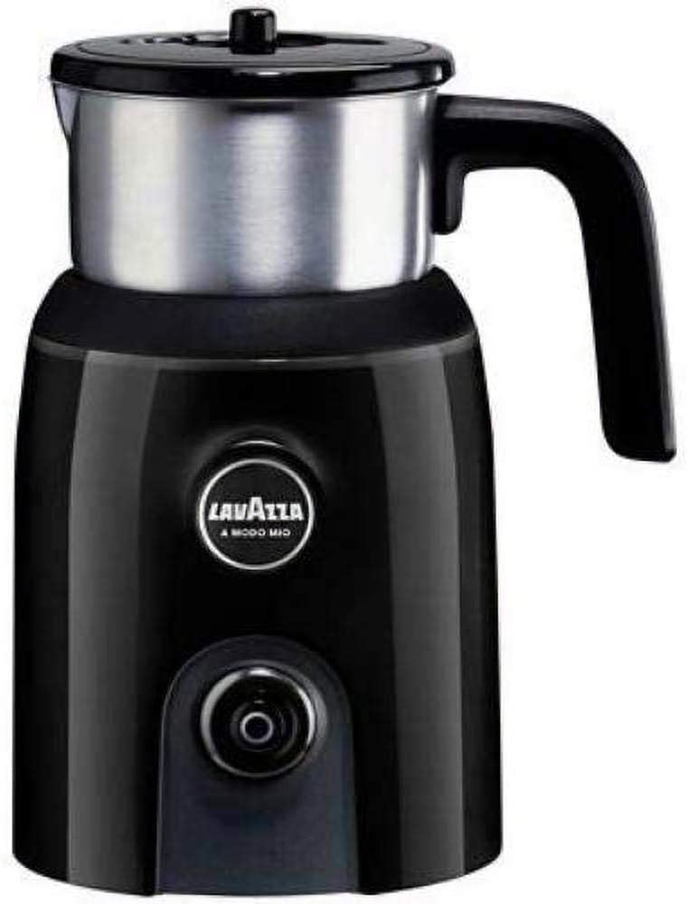 Lavazza A Modo Mio Milk Up Frother, Stainless Steel Container, Black [Energy Class A+]