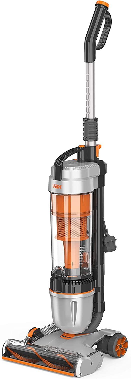 Vax Air Stretch Upright Vacuum Cleaner | Over 17m Reach | Powerful, Multi-cyclonic, with No Loss of Suction | Lightweight - U85-AS-Be [Energy Class A]