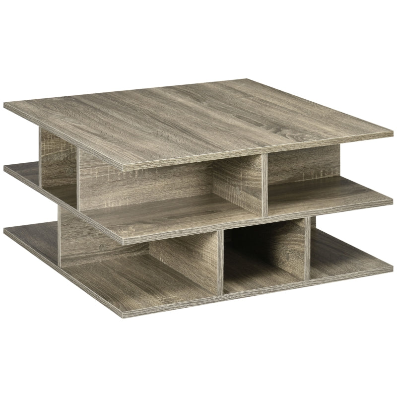 Square Coffee Tables For Living Room, Grey