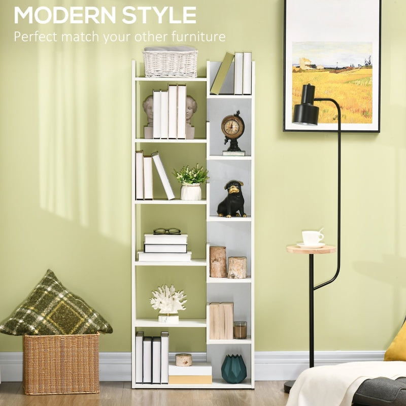 6-Tier Bookshelf, Modern Bookcase