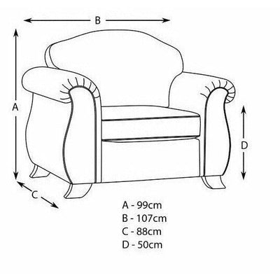 Fairhurst Soft Textured Sofa Chair