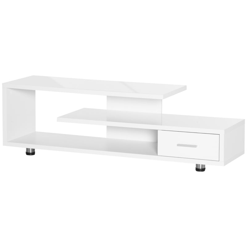 High Gloss TV Unit For TVs Up To 45 , White