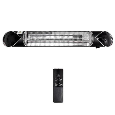 2000W Electric Patio Heater Wall Mounted W/ Remote Indoor Outdoor