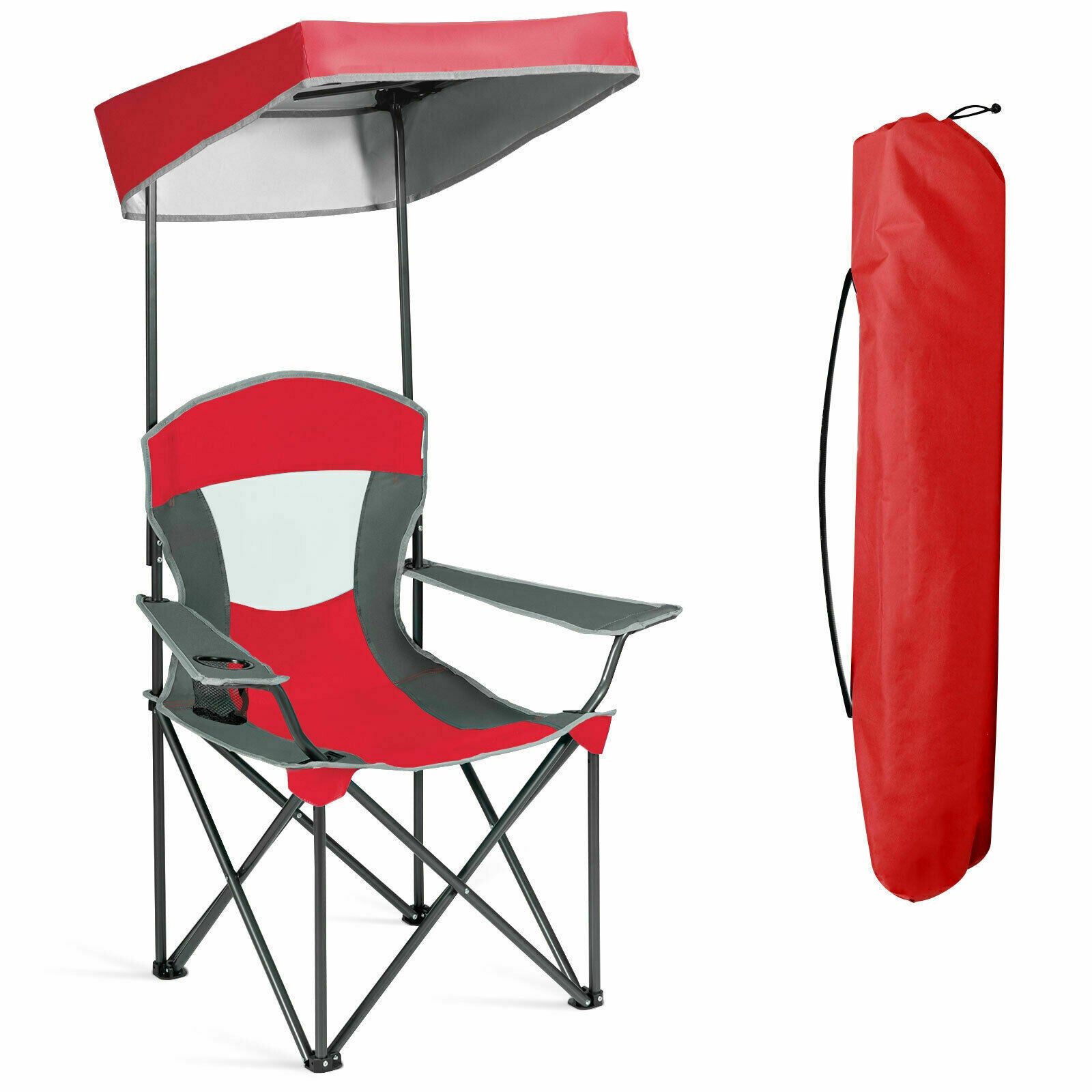 Canvas chair on sale with canopy