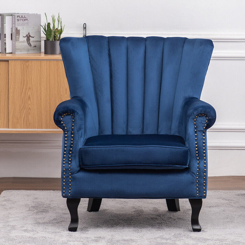 Romana Luxury Velvet Relax Armchair