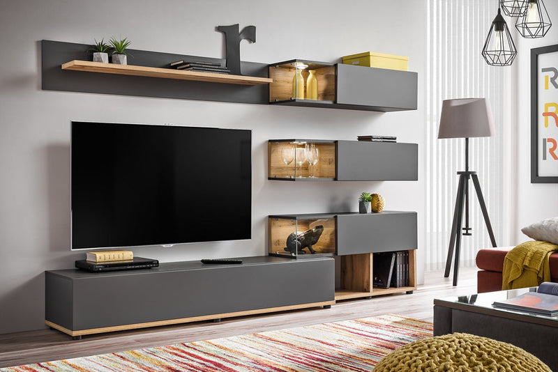 Rachford Anthracite Entertainment Unit