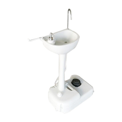 CHH-7701 Lavabo portátil extraíble para exteriores blanco 58361017