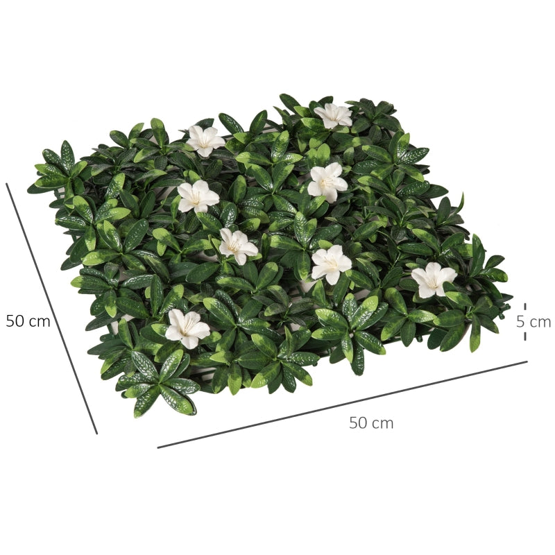 12PCS  Artificial Boxwood Wall Panel