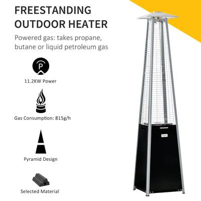 11.2KW Outdoor Patio Gas Heater