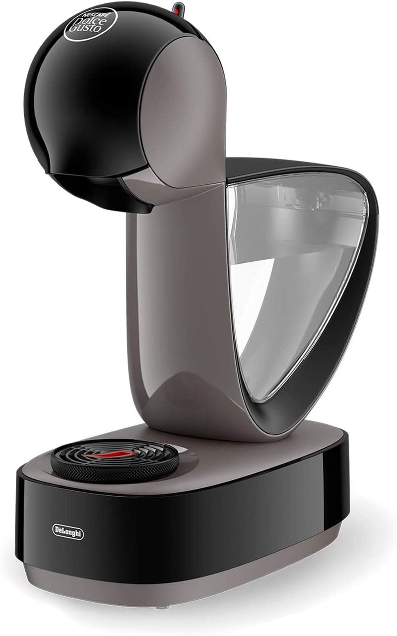 DeLonghi Nescafé Dolce Gusto Infinissima Pod Capsule Coffee Machine, Espresso, Cappuccino and more,1.2 Liters, EDG260.G, Black & Charcoal