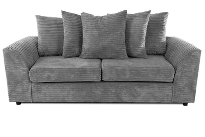 Byron 3 + 2 Seater Sofa Set - Grey Cord