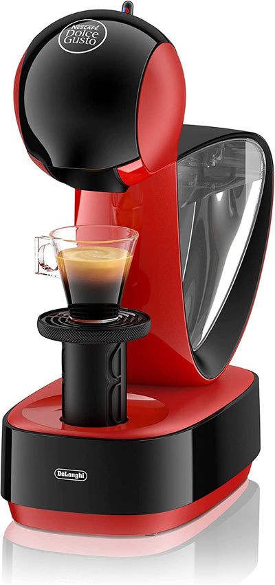 DeLonghi Nescafé Dolce Gusto Infinissima Pod Capsule Coffee Machine, Espresso, Cappuccino and more,1.2 Liters, EDG260.R, Red & Black