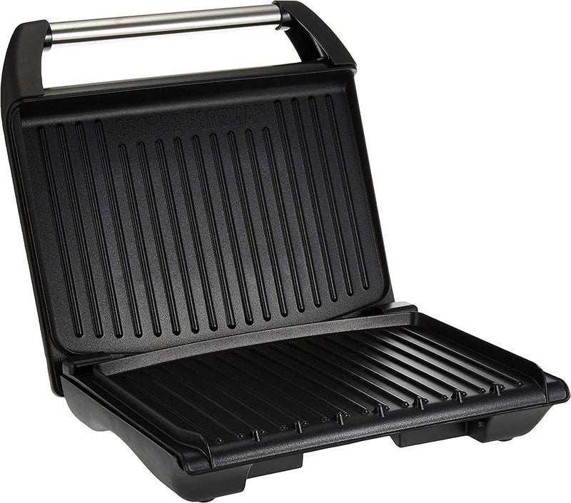 George Foreman Large Grey Steel Grill 25051