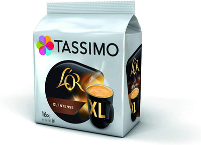 TASSIMO L'OR XL Intense Coffee Capsules Refills T-Discs Pods - 10 Packs (160 Drinks)