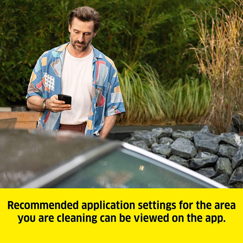 Kärcher K 2 Power Control high-pressure washer: Intelligent app support - the practical solution for everyday dirt