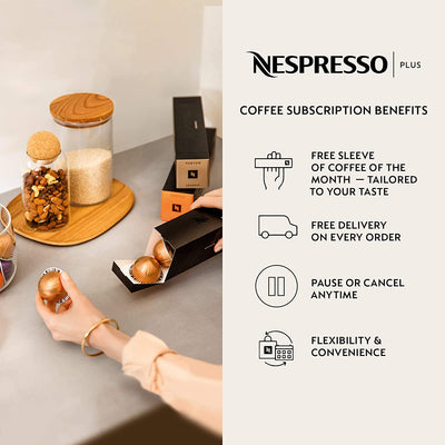 Nespresso Vertuo Next XN910B40 Coffee Machine by Krups, Grey