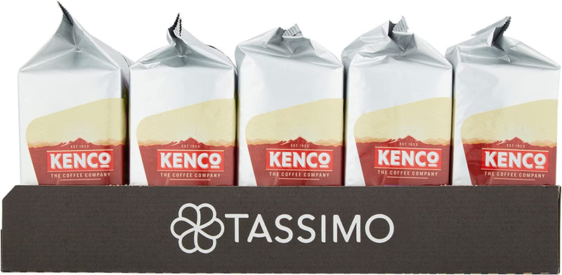 Tassimo Kenco Mocha Coffee Capsules (Pack of 5, Total 40 Coffee Capsules)