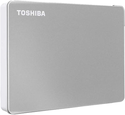 Toshiba 4TB Canvio Portable Flex External Hard Drive for Mac,Windows PC and Tablet,USB 3.2. Gen 1, includes USB-C and USB-A Cable (HDTX140ESCAA)