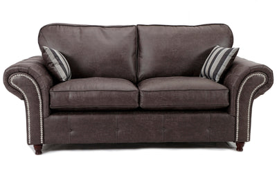 Oakland 3+2 Seater Plush Sofa Set - Charcoal