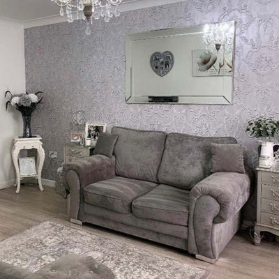 Chingford 3 + 2 Seater Full Back (Grey)