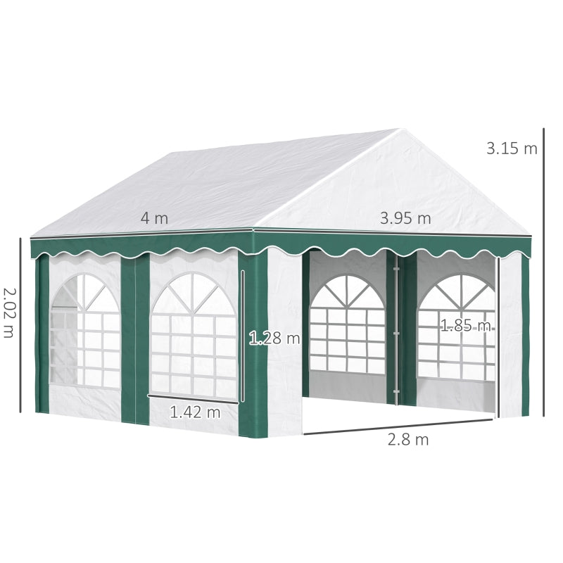 Garden Gazebo With Sides- Wedding Events