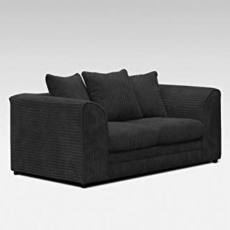 Hannah Jumbo Cord Fabric 2 SEATER Sofa Set Corduroy Material