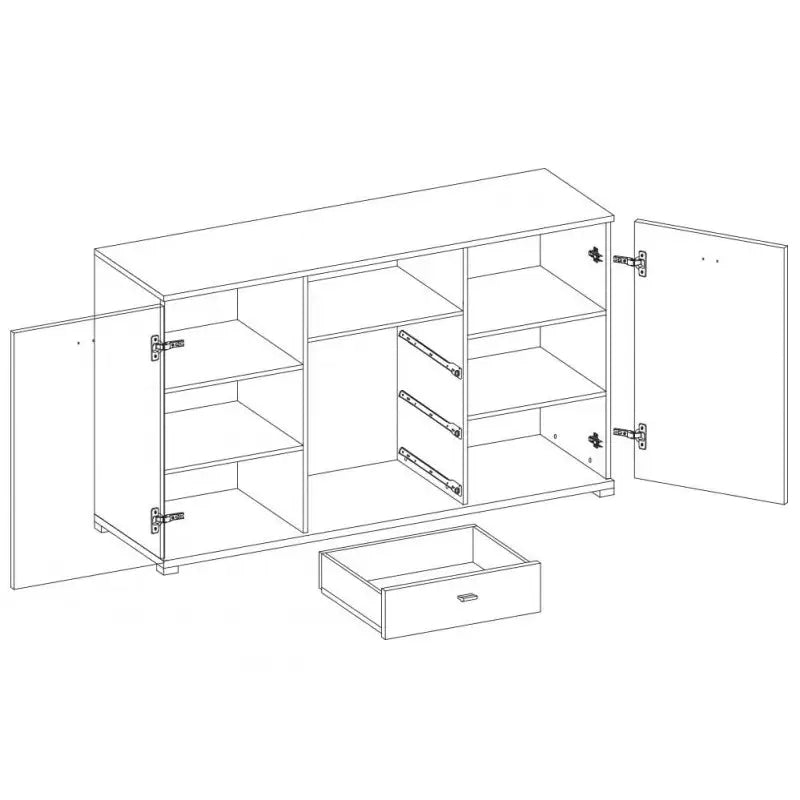 Bergamo Sideboard Cabinet 135cm