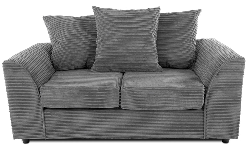 Byron 3 + 2 Seater Sofa Set - Grey Cord