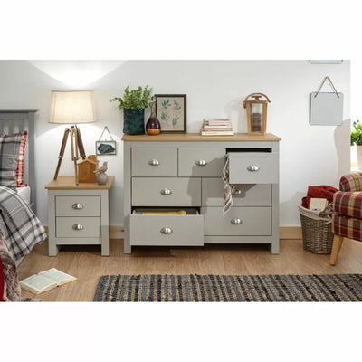 Lancaster Merchants Chest Grey