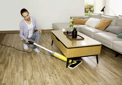 Kärcher SC 2 Upright EasyFix Steam Mop, heat up in 30 sec, 50 m², tank: 0.4 L, 1600 W, floor nozzle, microfibre floor cloth and descaling cartridge